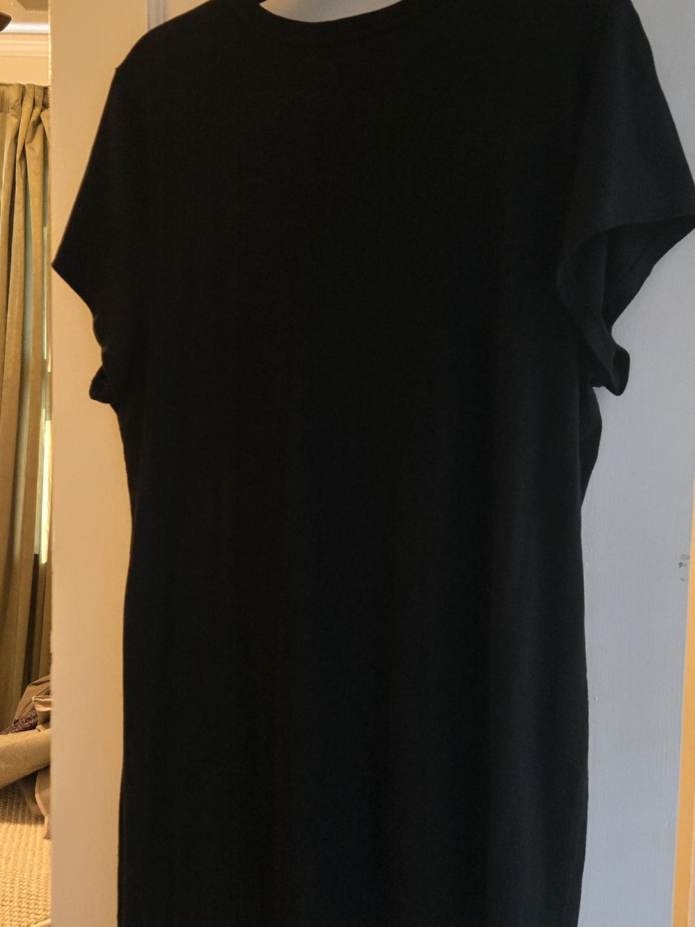 Universal Thread Black Short Sleeve T-Shirt Dress Size Xxl